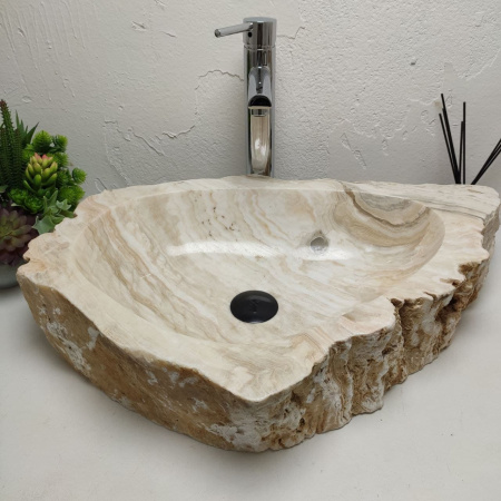 Накладная раковина из оникса Erozy BL EO-01307 (62*43*14) фото