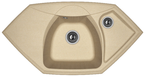 Кухонная мойка САРДИНИЯ Florentina 20.150.D0980 бежевый фото