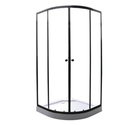 Душевой уголок Parly ZE911B  90x90 черный фото