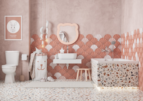 Детское зеркало Акватон Каспер 1A283502CR1E0 мишка фото