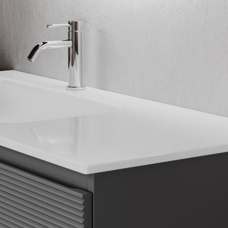 Тумба под раковину Sancos Folk FL100LGS Grey soft фото