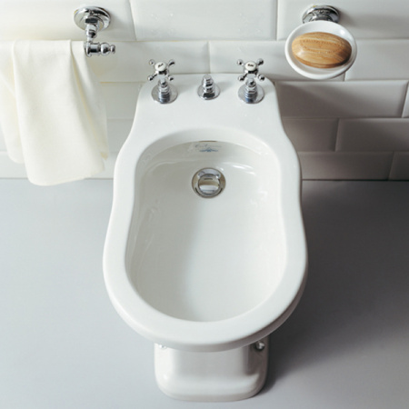 Биде напольное с желобом Simas Londra LO923bi*1 фото