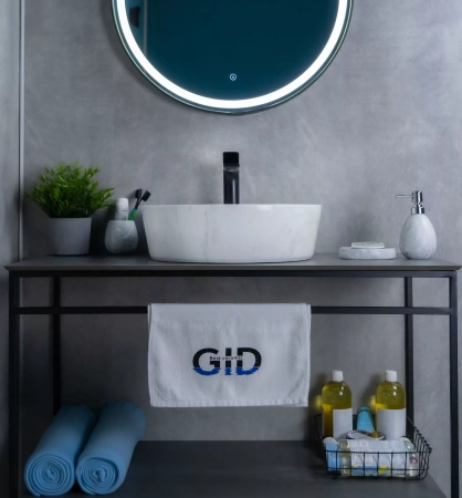 Накладная раковина GID Luxe Line D1306H012 45х45 фото