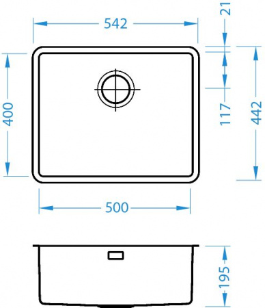 Мойка для кухни Alveus Kombino 50 фото