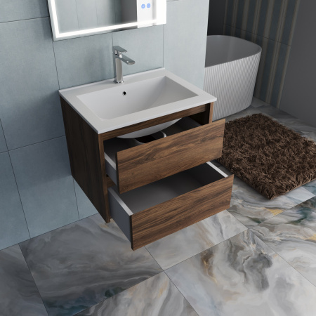 Тумба под раковину Vincea Gio VMC-2G600CO C.Oak 60 см фото