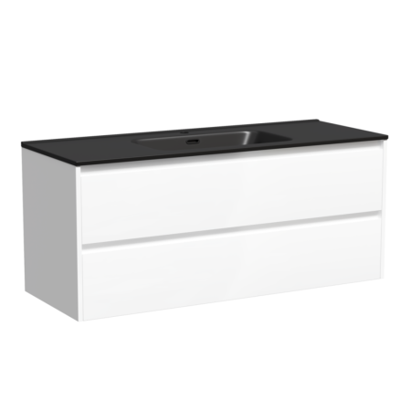 Тумба под раковину Sancos Libra LB120-1W белая фото