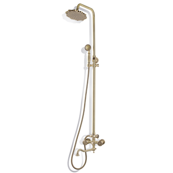 Душевая система (стойка) Bronze de Luxe Royal 10121DF фото