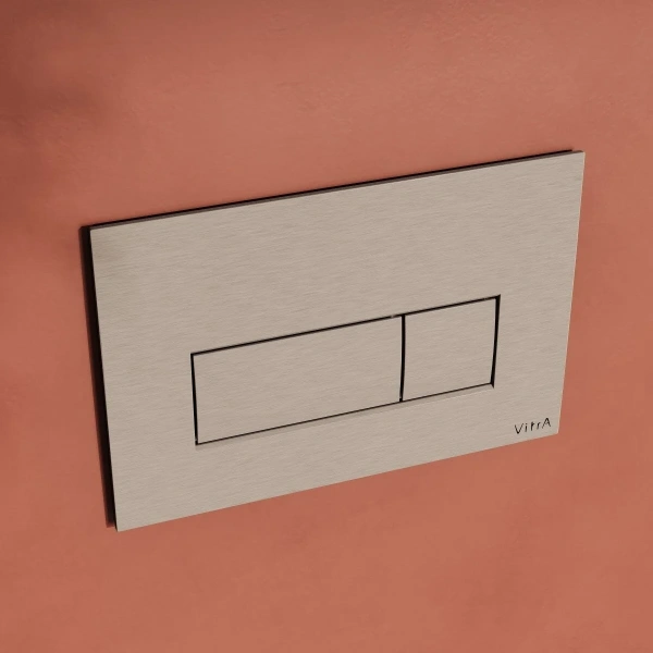 Клавиша смыва VitrA Root Square 740-2395 никель фото