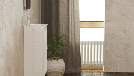 Тумба с раковиной Raval Bionica 40 Bio.01.40/P/W фото