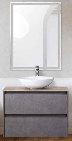 Комплект мебели BelBagno Kraft SET-KRAFT-700-PG-C-BB344-LOY 70 см фото