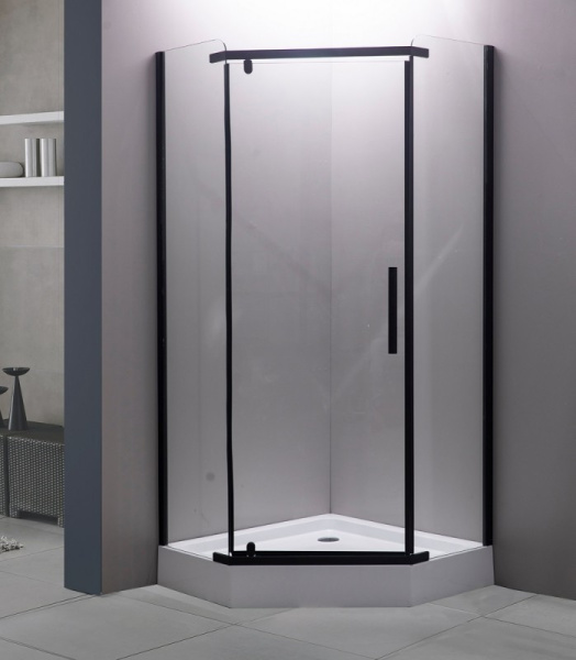 Душевой уголок Esbano ESUGD7160B 90x90 черный матовый фото