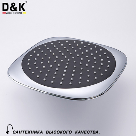 Душевая система (стойка) D&K Technische Berlin DA1433715A02 хром/черный фото