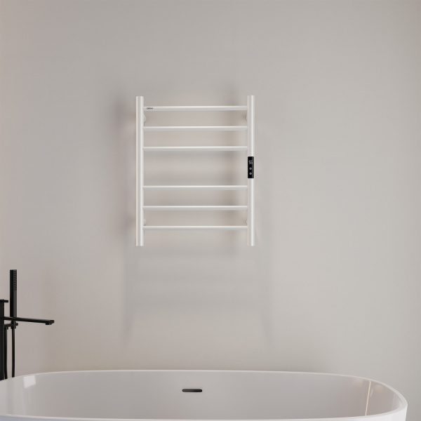 Электрический полотенцесушитель Abber Standard AH4606MW белый матовый фото