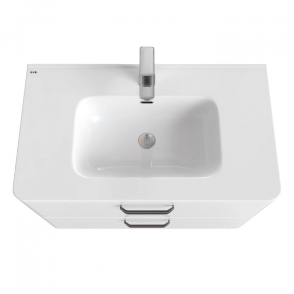 Тумба с раковиной Iddis Brick 80 см BRI80W0i95K фото