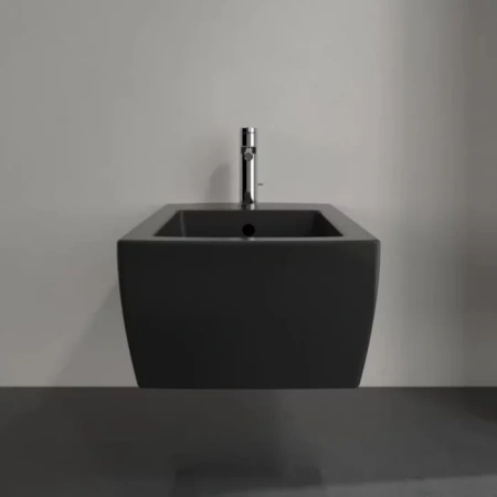 Биде подвесное Villeroy & Boch Memento 2.0 Ebony CeramicPlus 443300S5 фото