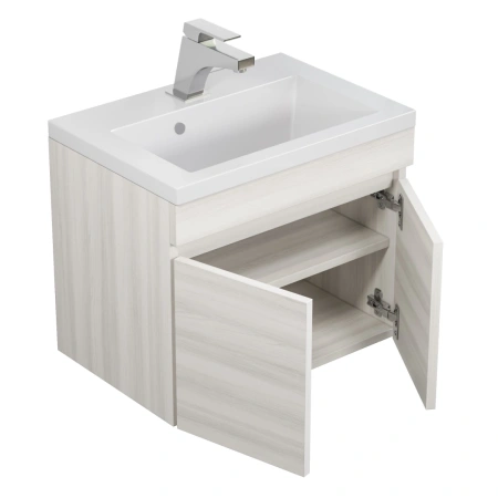 Тумба под раковину Uperwood  Eva 50 3930213460 дуб харбор белый фото