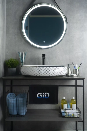 Накладная раковина GID NC262 59х40 фото