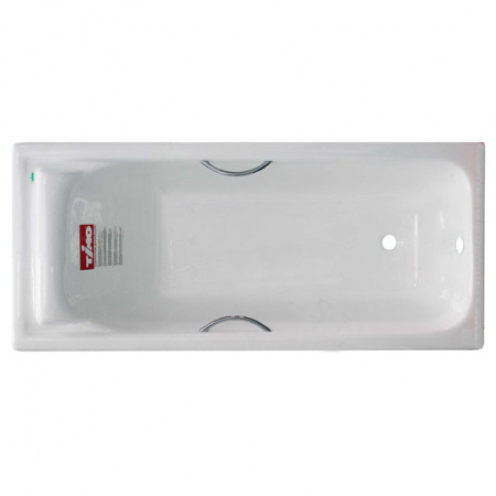 Чугунная ванна Timo Tarmo 170x75 с ручками фото