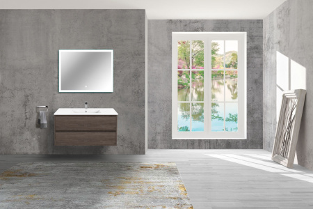 Тумба под раковину Vincea Gio VMC-2G100RO R.Oak 100 см фото