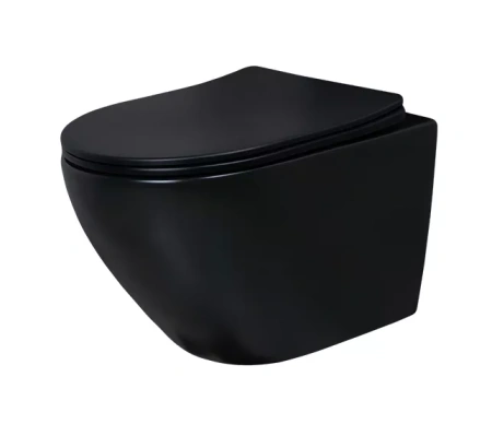 Унитаз подвесной GID Bm2198 черный матовый фото