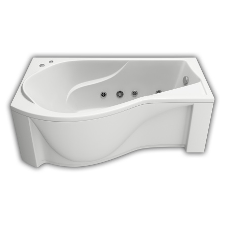 Ванна акриловая с гидромассажем Bas Капри 170x94,5 L фото