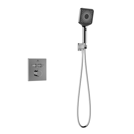 Душевая система скрытого монтажа с термостатом Vincea Inspire VSFW-3I21MT4CH хром фото