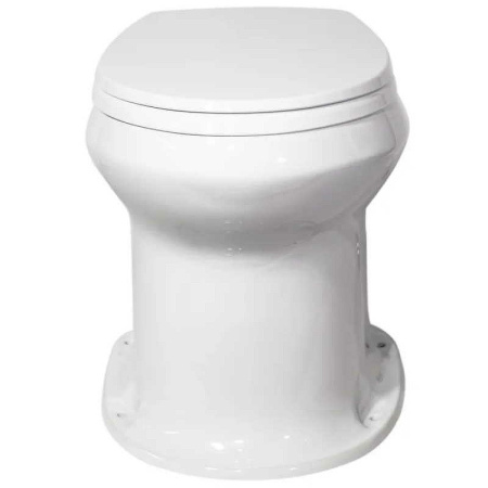 Дачный унитаз Оскольская Керамика 46901100002 с сиденьем фото