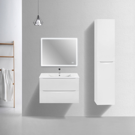 Тумба под раковину Vincea Mia Slim VMC-2MC800S1GW G.White 80 см фото