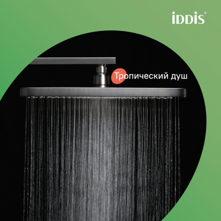 Душевая система Iddis Parker PARGM3Fi06 графит матовый фото