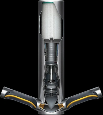 Сушилка для рук Dyson Airblade 9kJ HU03 нержавеющая сталь 314696-01 фото