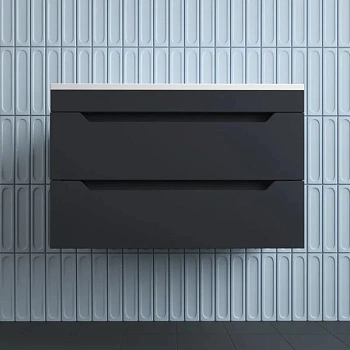 Тумба подвесная Style Line Остин 80 ЛС-00002404 графит фото