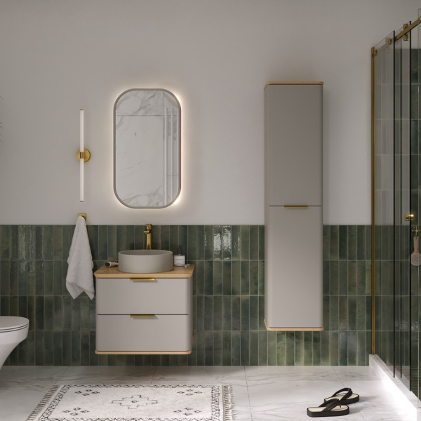 Тумба под накладную раковину EQUIL Desert 60 tpDSRT60.2Y-25 амарок фото