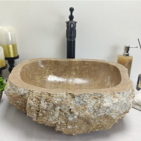 Накладная раковина из оникса Indo Erozy Sunset EO-00281 фото