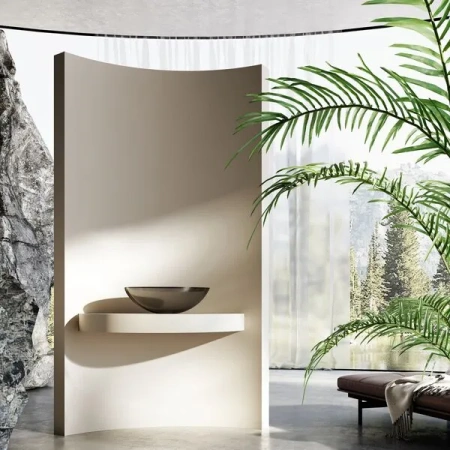 Накладная раковина Abber Kristall AT2802Onyx 50x35 черная фото