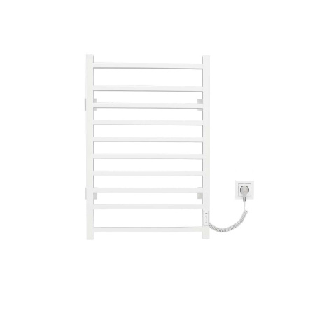 Электрический полотенцесушитель Vincea VTD-1LWE белый матовый10 фото