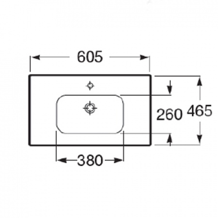 Раковина Roca Victoria-N 7.3278.2.100.Y фото