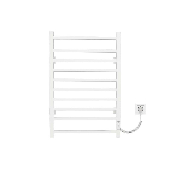 Электрический полотенцесушитель Vincea VTD-1LWE белый матовый10 фото
