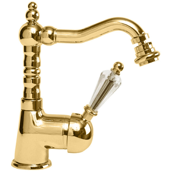 Смеситель для биде Cezares Vintage VINTAGE-BSM2-03-Sw золото/swarovski фото