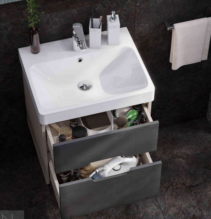 Тумба под раковину Акватон Оливия 55 1A254201OLUG0 фото