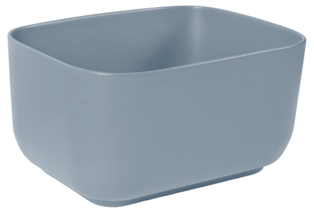 Накладная раковина SantiLine SL-1112BM 46x37 голубая матовая фото