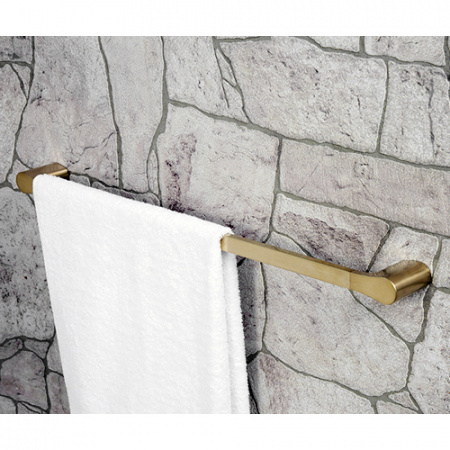 Полотенцедержатель WasserKRAFT Aisch K-5930 матовое золото фото