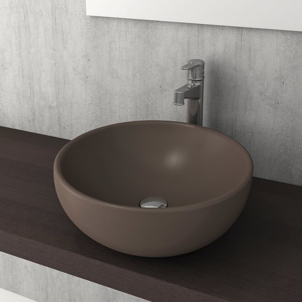 Накладная раковина Bocchi Roma 1119-025-0125 кофейная фото