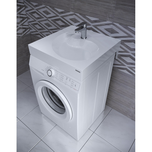 Раковина над стиральной машиной Paulmark Winken 60 PM740431 60x60 фото