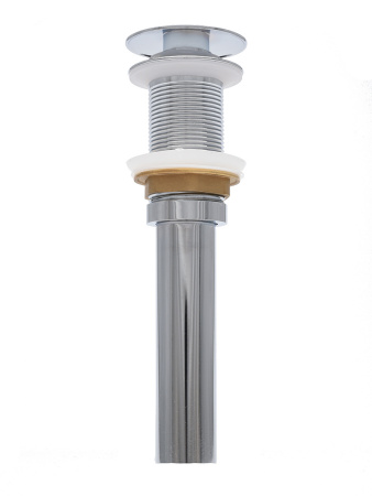 Донный клапан для раковины без перелива AQUAme AQM7001-0 хром фото