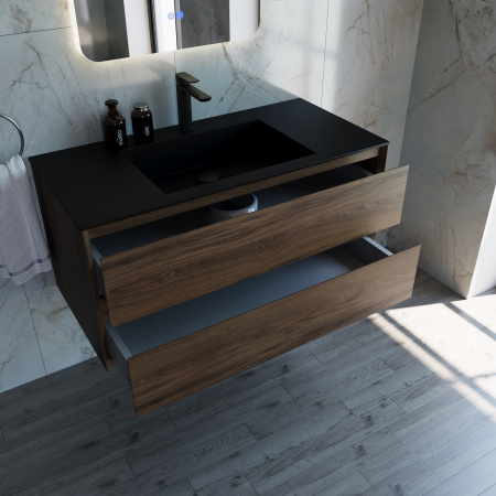 Тумба под раковину Vincea Luka VMC-2L100CO C.Oak фото