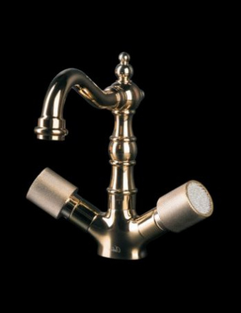 Высокий смеситель для раковины Boheme Royal Crystal 292-Royal/CRST фото