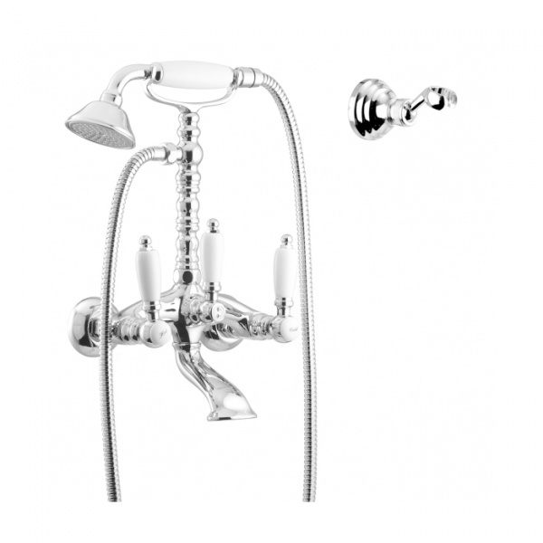 Смеситель для ванны с душем Gattoni Vivaldi lever 1300113CO.GRcr фото