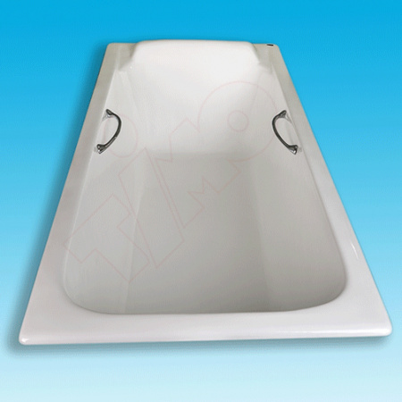 Чугунная ванна Timo Tarmo 180x80 с ручками фото