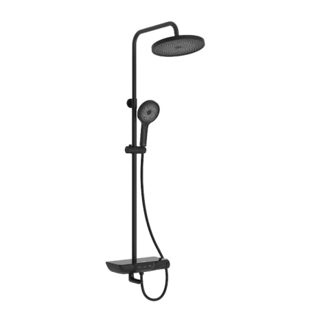 Душевая система (стойка) Iddis SpaHome SPABLBTi06 черная матовая фото