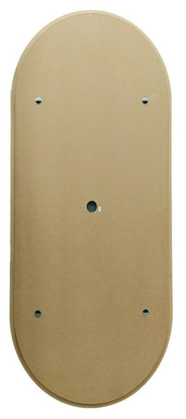 Зеркало с подсветкой Art&Max Bari AM-Bar-500-1200-DS-F 120x50 серое матовое фото